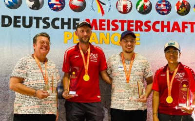 Christophe Riff und Anjaratiana Rabearisoa holen Mixte-Titel